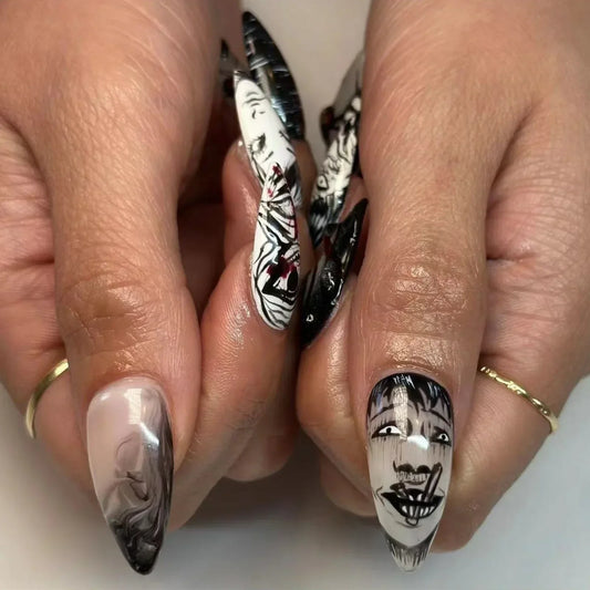 Gothic Manga Nail Art Collection-1
