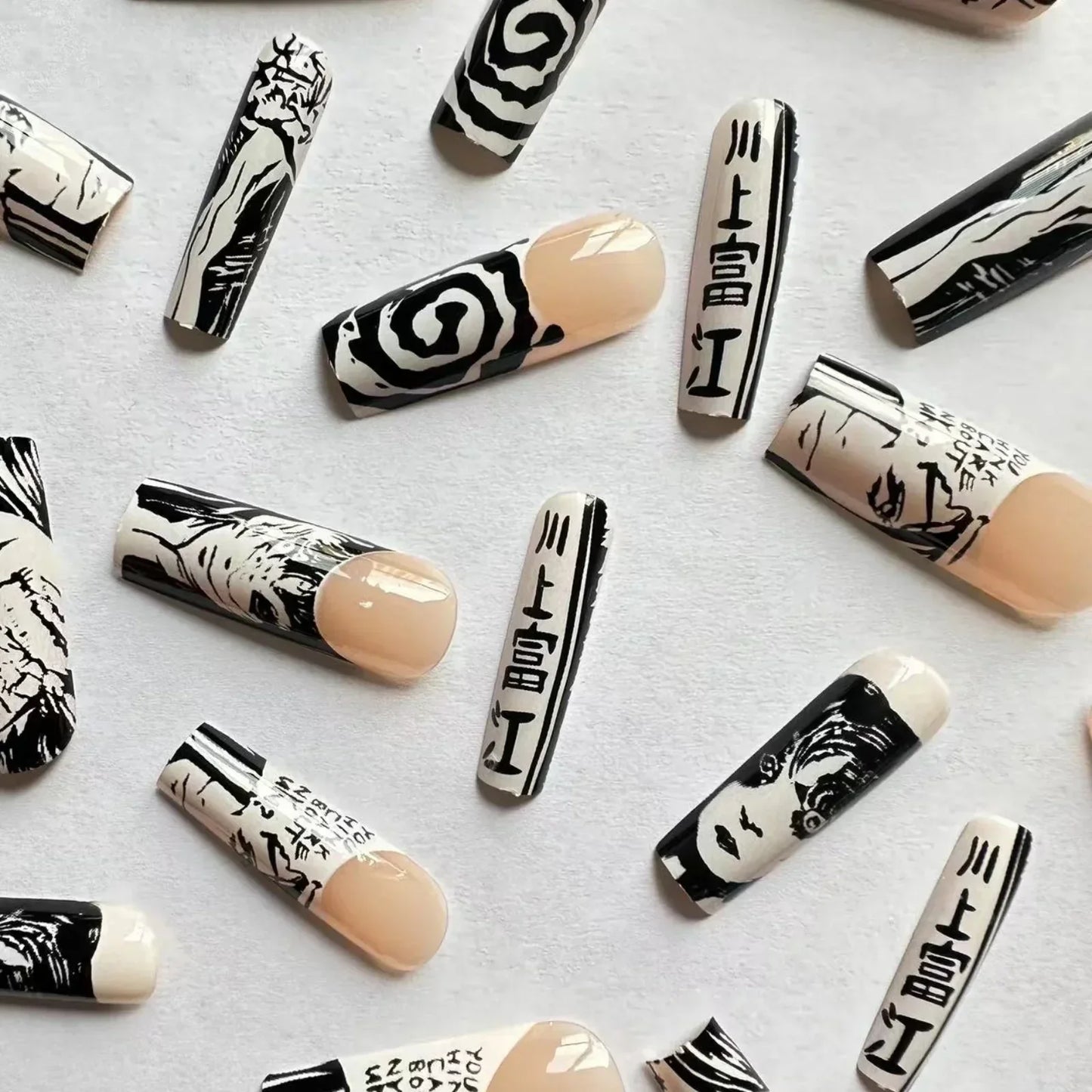 Gothic Manga Nail Art Collection-3