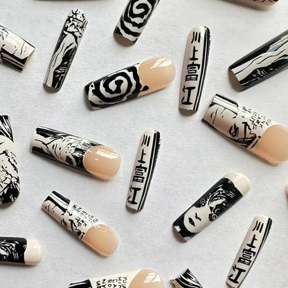 Gothic Manga Nail Art Collection-3