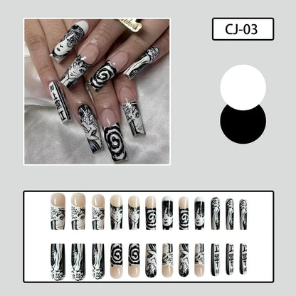 Gothic Manga Nail Art Collection-7