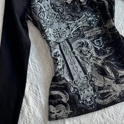 Vintage  Punk Graphic T-shirt